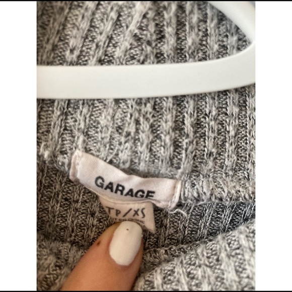 GREY LONG SLEEVE TOP - Picture 5 of 6